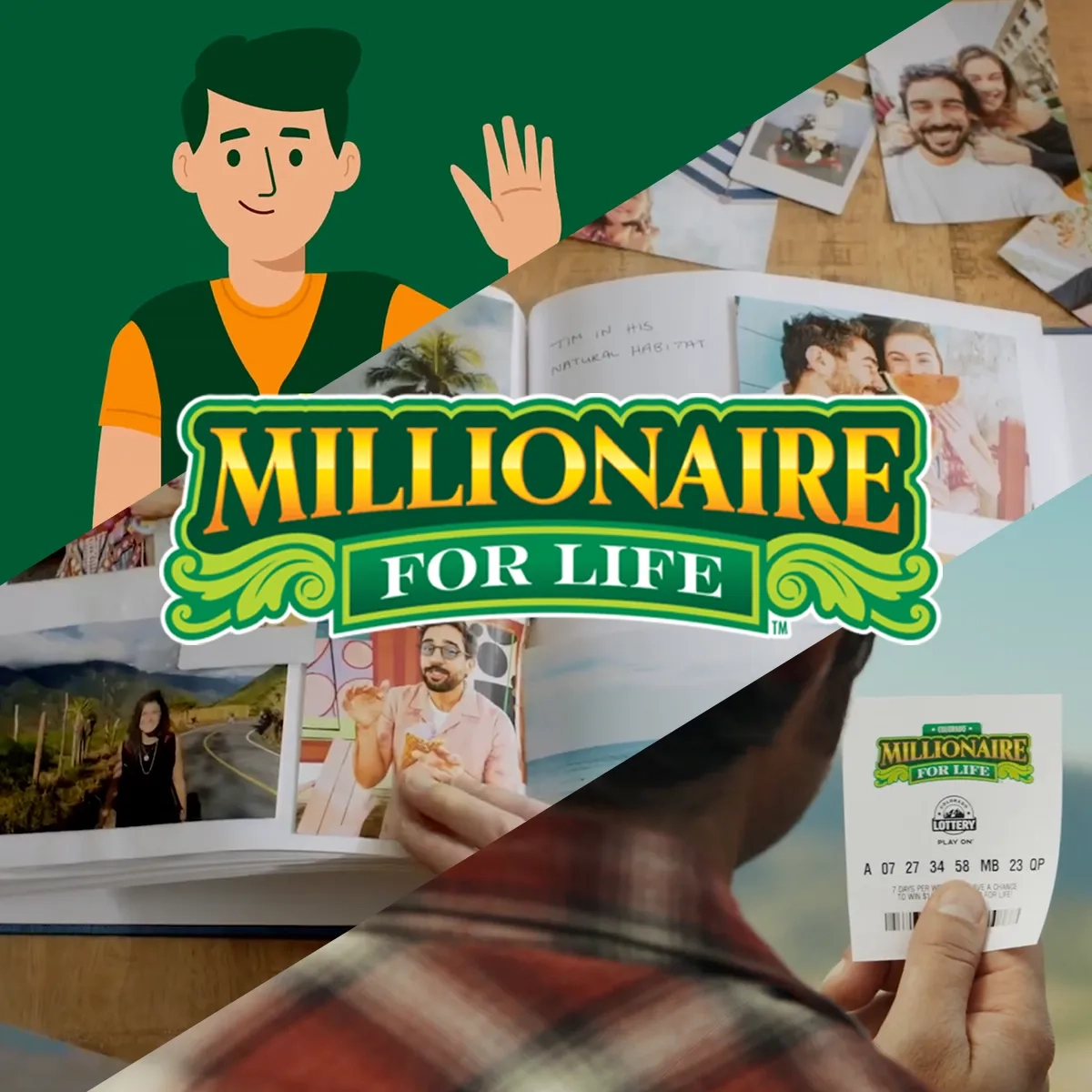 News Image Lottery Millionaire for Life